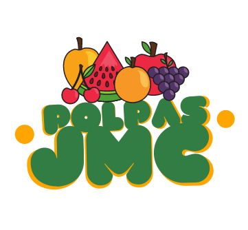 Logomarca das Polpas JMC, foi um dos clientes da Me Ajuda Cleo - Soluções em marketing digital