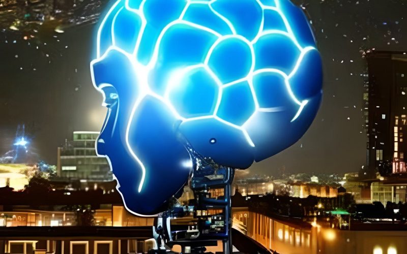 Imagem de um robô representando a inteligência artificial ChatGpt